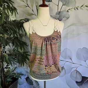 POETRY | Cami Muscle Tank in Multi sz 1X